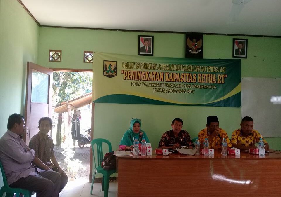 Pelatihan Peningkatan Kapasitas Rt dan Rw Desa Palasarihilir