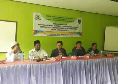 Desa Parungkuda; Gelar Musdes Penyusunan RKPDesa 2018