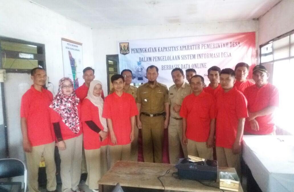 Desa Sukalarang ; Manfaatkan Website untuk Publikasi Kegiatan Desa