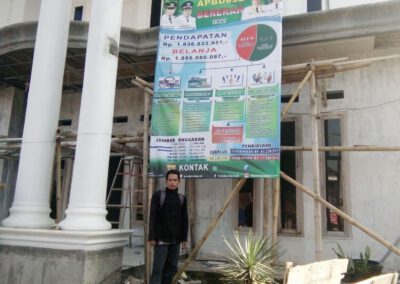 Tiga Desa Di Kecamatan Bojonggenteng Sudah Pasang Baligo Apbdesa
