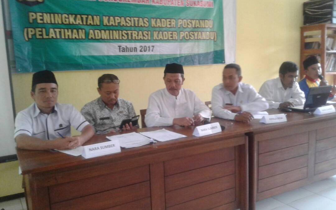 Pemdes Sindangraja Gelar Pelatihan Administrasi Kader Posyandu