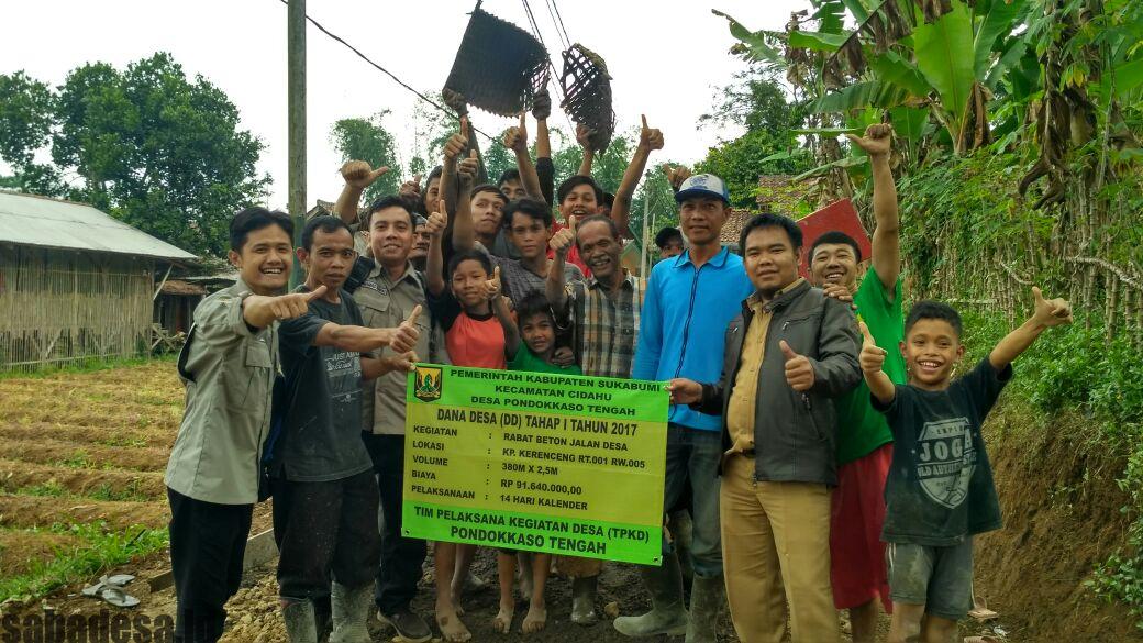 Pemerintah Desa Pondokaso Tengah prioritaskan penggunaan Dana Desa untuk pembangunan dan perbaikan infrastruktur