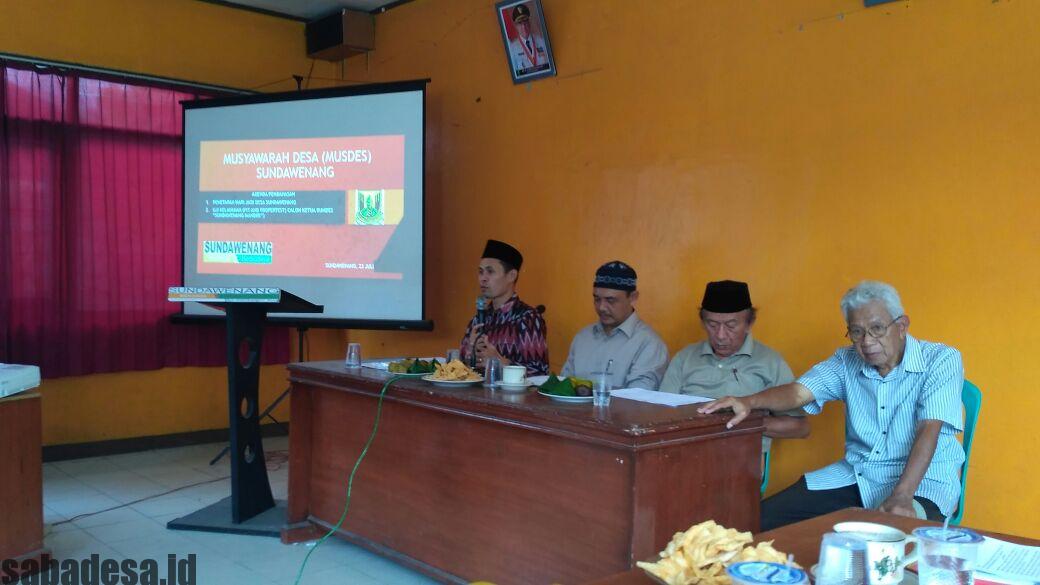 Desa Sundawenang ; Hadirkan Pelaku Sejarah, Ungkap Asal Usul Lahirnya Desa Sundawenang