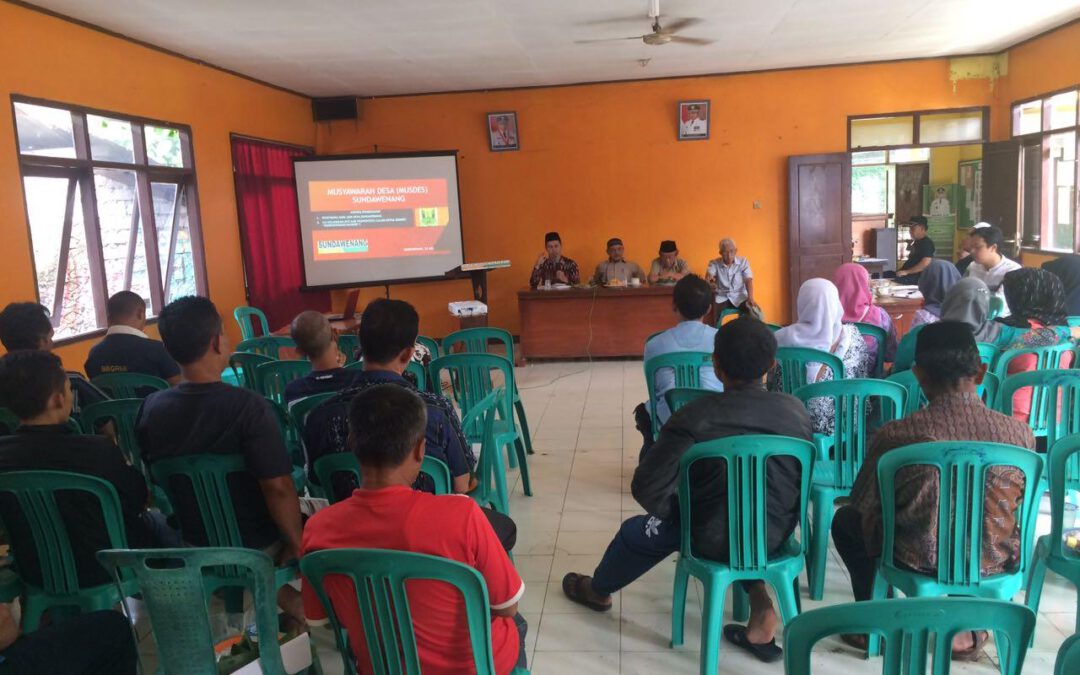 Desa Sundawenang ; Gelar Musdes Untuk Pemilihan Direktur BUMDesa