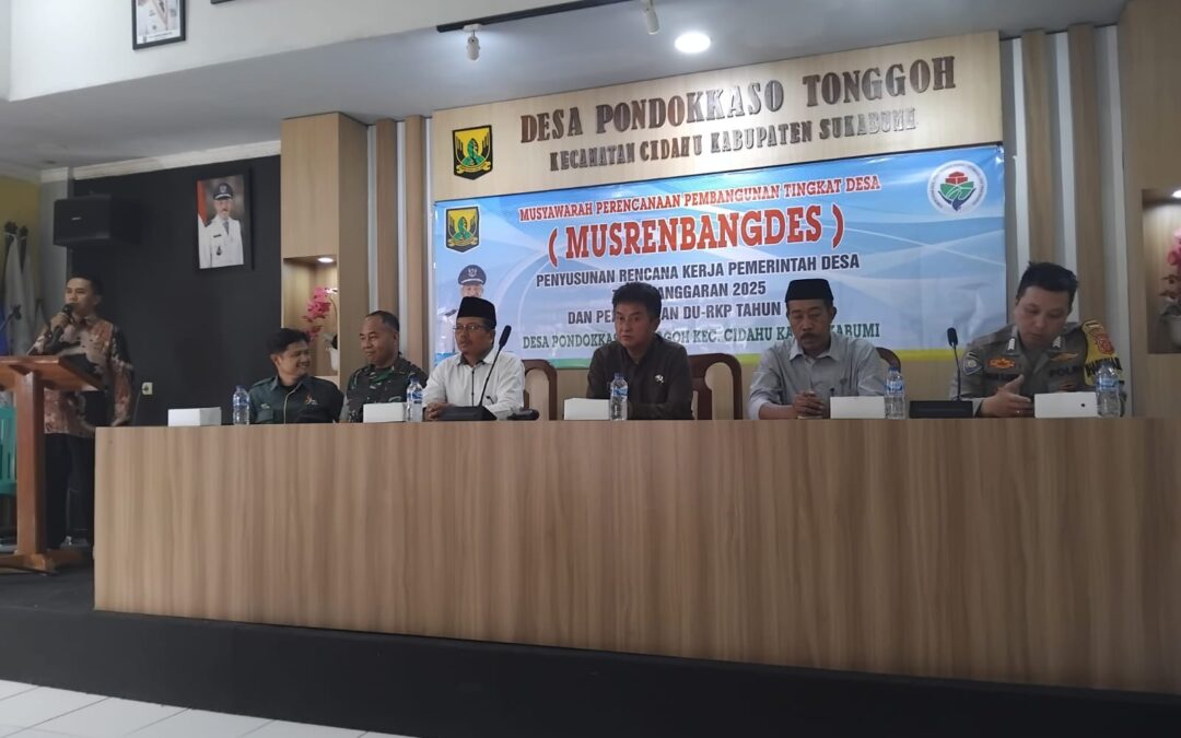 Musrenbang Desa Pondokkaso Tonggoh Bahas RKPDesa 2025 dan DU RKPDesa 2026
