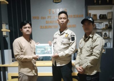 Sabadesa serahkan laporan kegiatan tahunan ke Kesbangpol