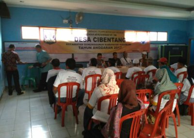 Desa Cibentang : Pengelolaan Data Desa Harus Berbasis RT / RW