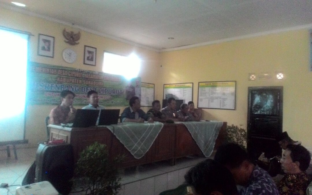 Desa Cipurut Kec. Cireunghas : Musrenbang Sukses Digelar