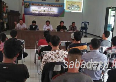 Pembentukan BUMDesa Desa Mandrajaya Kec.Ciemas