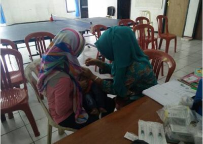 Antisipasi Penyakit Menular Balita di Desa Ciambar
