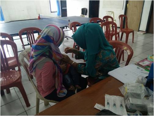 Antisipasi Penyakit Menular Balita di Desa Ciambar