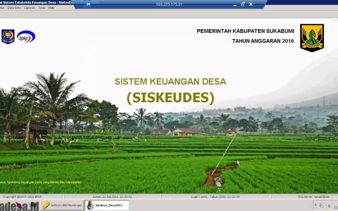 Desa Cihamerang; Targetkan SISKEUDES Sampai Penatausahaan Dan Pelaporan