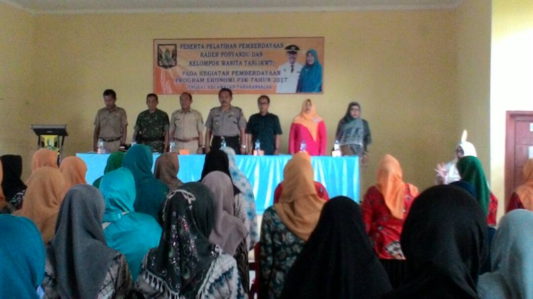 Pelatihan Pemberdayaan Posyandu Dan Kelompok Wanita Tani