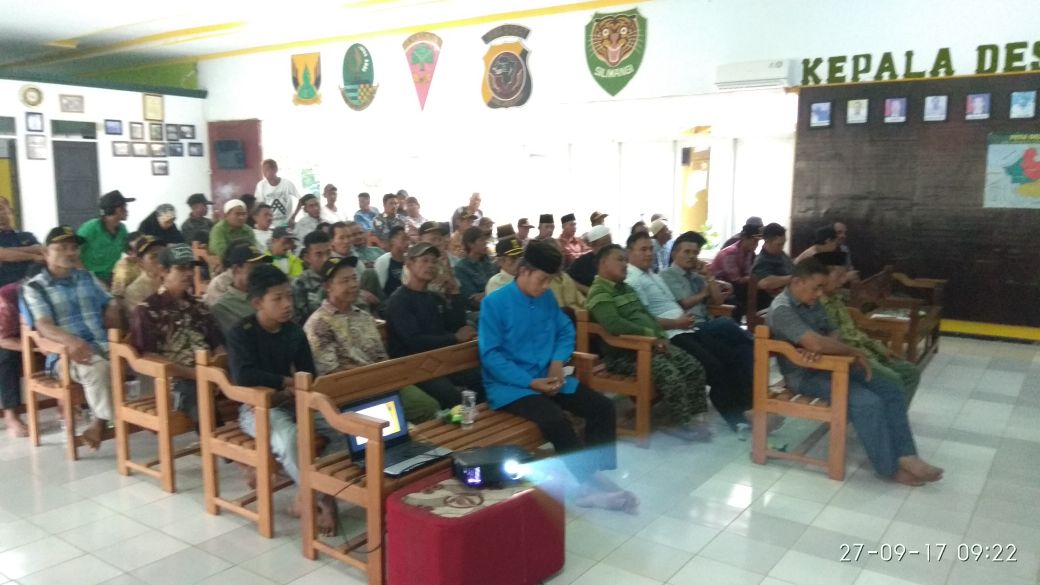 Musrenbang desa Ciwaru 2017 untuk tahun 2018