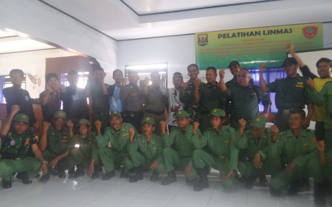 Desa Pondokkaso Tengah : Peningkatan Kapasitas Linmas
