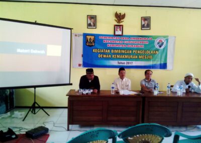 Desa Sindangraja: Kegiatan Bimbingan Pengelolaan Dewan Kemakmuran Mesjid