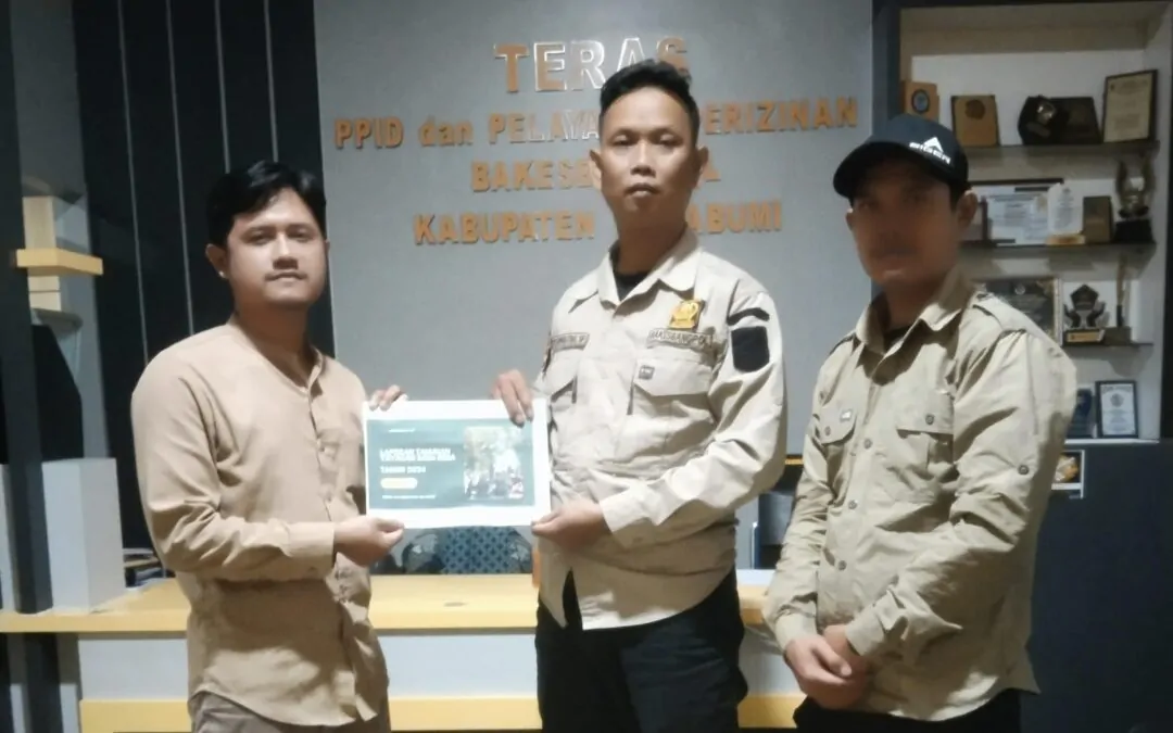 Sabadesa serahkan laporan kegiatan tahunan ke Kesbangpol